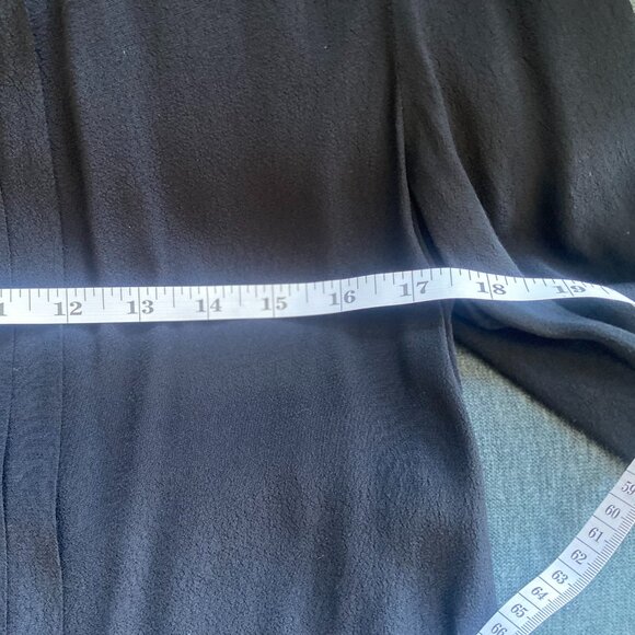 Burberry Brit Crew Neck Three-Quarter Sleeve Blouse, Black, Size S - Picture 9 of 9